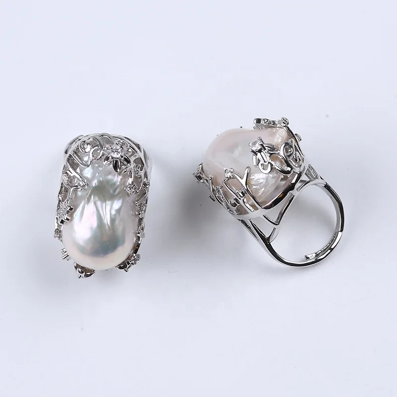 

18-20 мм реальные натуральные ранние кольца ювелирные изделия для женщин