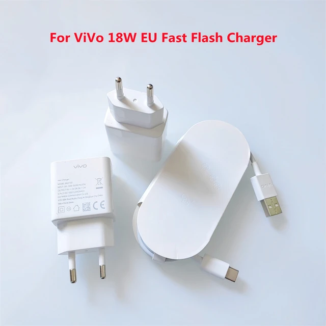 Vivo - Chargeur Secteur USB et Câble USB-C Puissance 33W Original