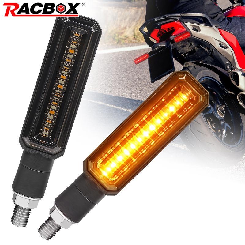 Motorcycle 10mm Mini LED Turn Signal Lights Amber Flashing Light Blinker Turn Signal Lamp 12V Moto Indicator Lamp Accessories