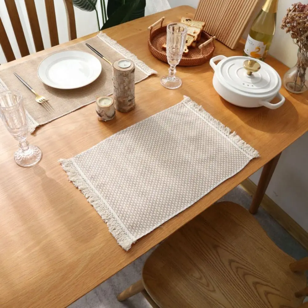 Set Di 8 Tovagliette In Bambù Giapponesi – Antiscivolo, Lavabili, Resistenti Al Calore, 30x45 Cm, Per Tavolo Da Pranzo, Cucina E Ristorante