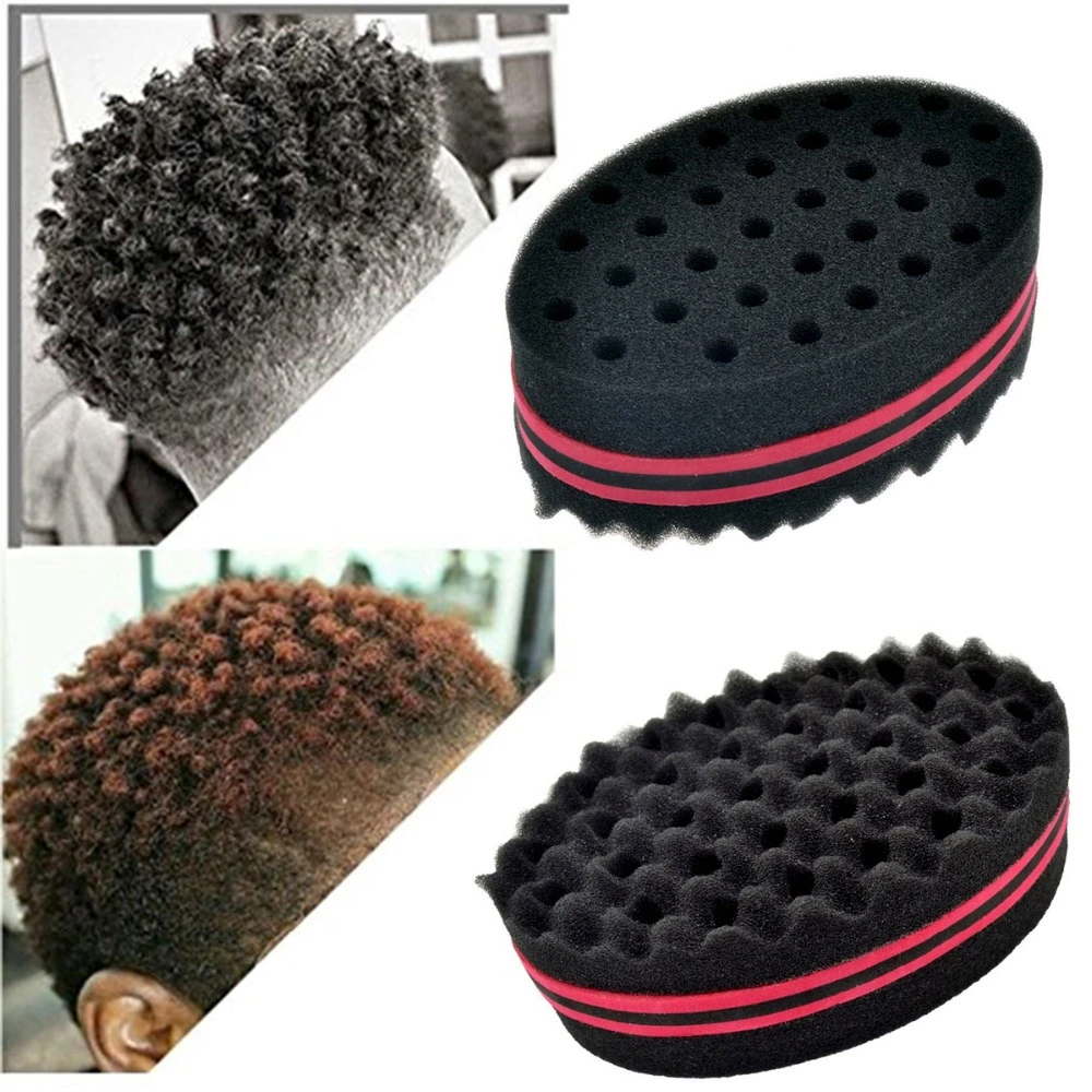 Hot Sale Double Sides Magic Twist Hair Brush Sponge For Natural Hair, Hair  Curl Afro Coil Wave Dreads Sponge Brush - Braiders - AliExpress