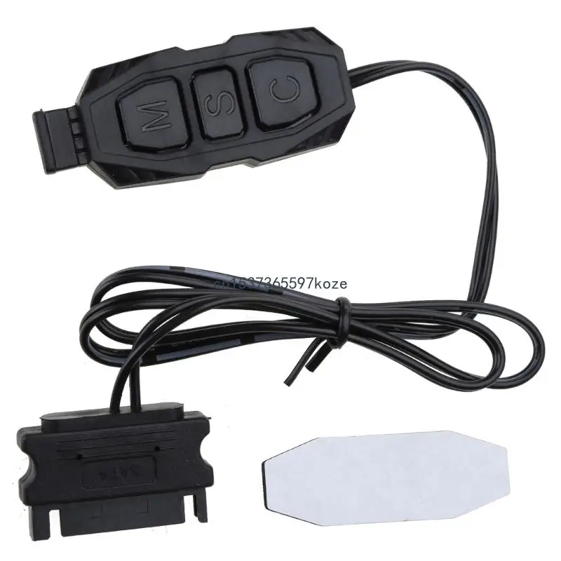 LED 지능형 온도 컨트롤러 5V 12V PWM 팬 LED 광속 컨트롤러