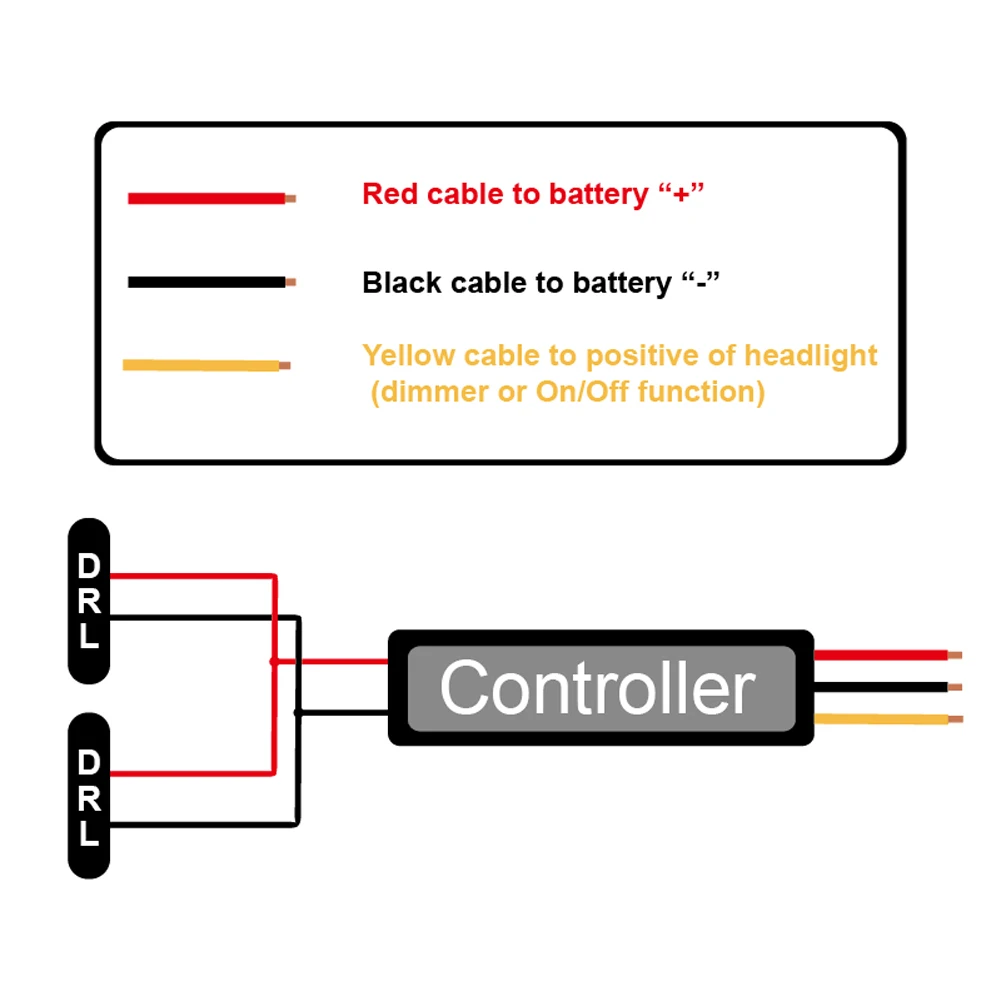  LED DRL Ʈѷ,   ְ  Ʈѷ, ڵ , ڵ ׼, 30W, 12V-24V