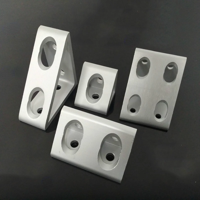 

Corner Fitting Angle Code Triangle Block Right Angle Triangle Connector CNC Machining Extrusion Corner Fitting 2020 3030 2040