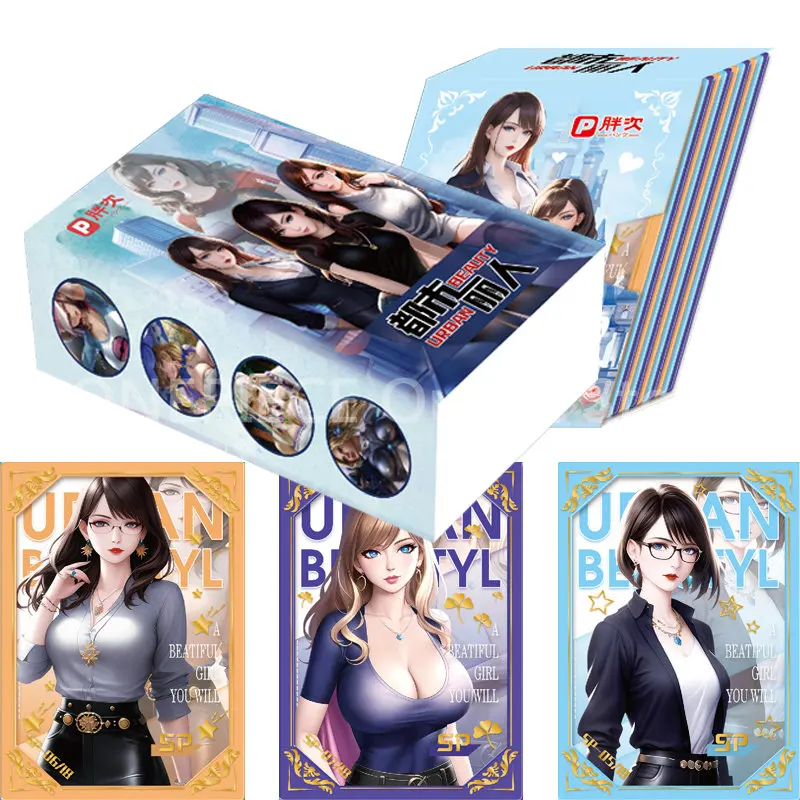 

New Goddess Story Collection Cards Urban Beauty Anime Girls Swimsuit Party Feast Playing Table Game Card Hobby Collectible Toys