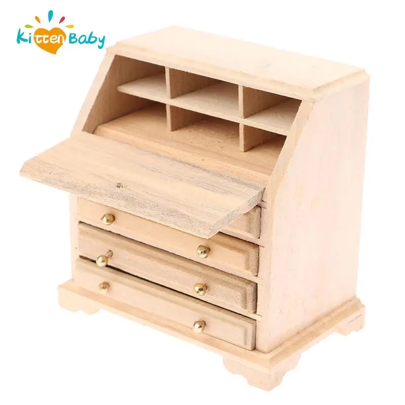 1:12 Dollhouse Miniature Chest Of Drawer Cabinet Bedside Table Cabinet Model Furniture Accessories For Doll House Decor Kids Toy 1 12 dollhouse miniature chest of drawer cabinet bedside table cabinet model furniture accessories for doll house decor kids toy