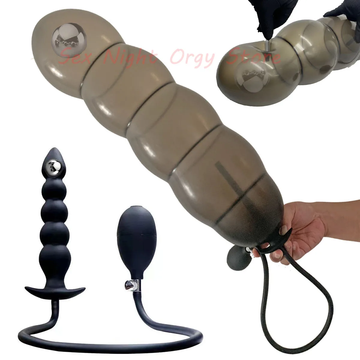 Plugue Anal Inflável com Bolas de Metal: A Escolha Ideal para Experiências  Profundas e Seguras?