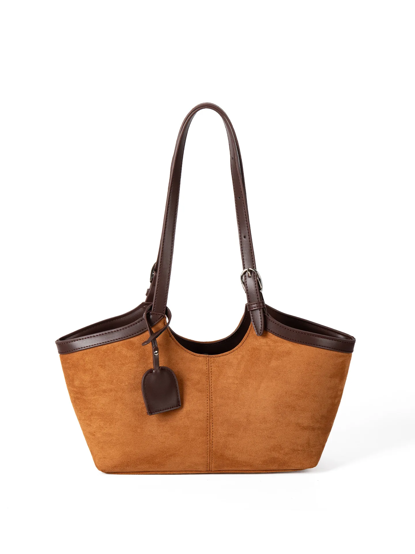 Autumn Winter Vintage Faux Suede Women Bag 2025 New Large Capacity Commuter Handbags Female Casual Shoulder Bags