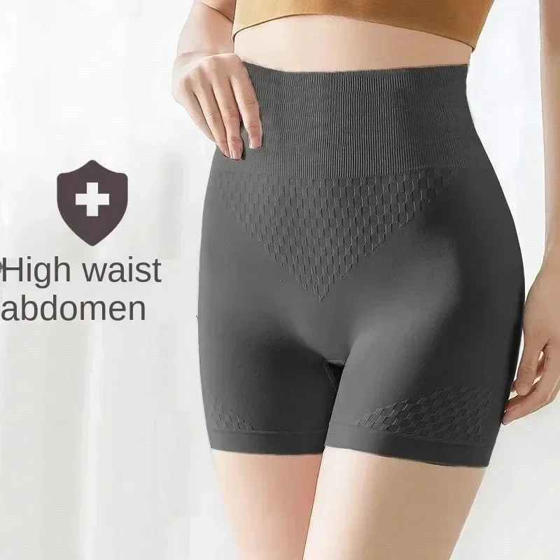 Women Safety Panties Boxers Underwear Anti Exposure Corset Pants L XL Black Skin Gray High Waist Ventilate Sports Fitness Yoga