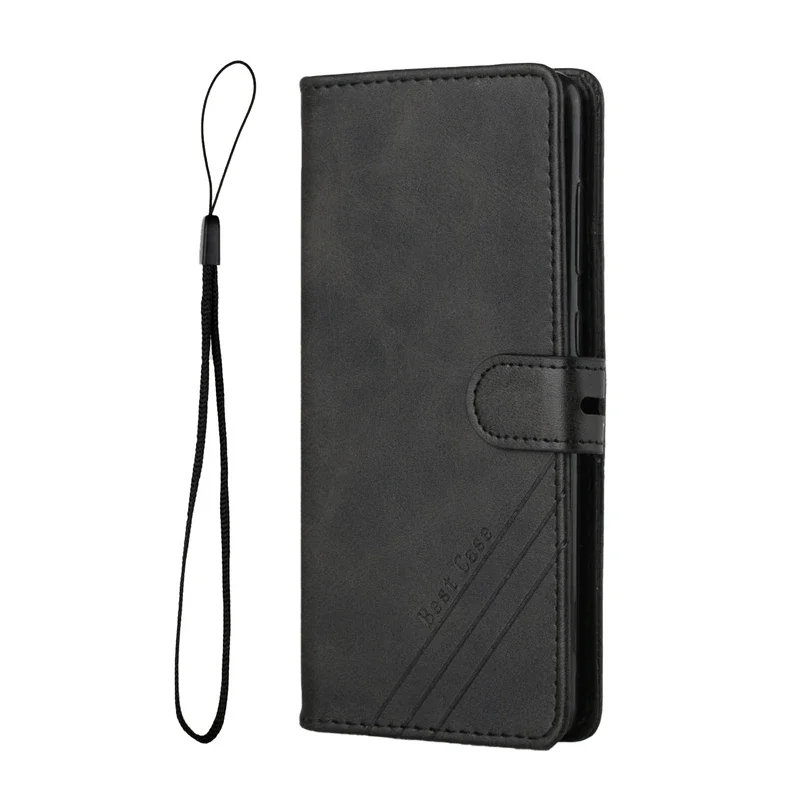 Luxury Leather Flip Wallet Cover