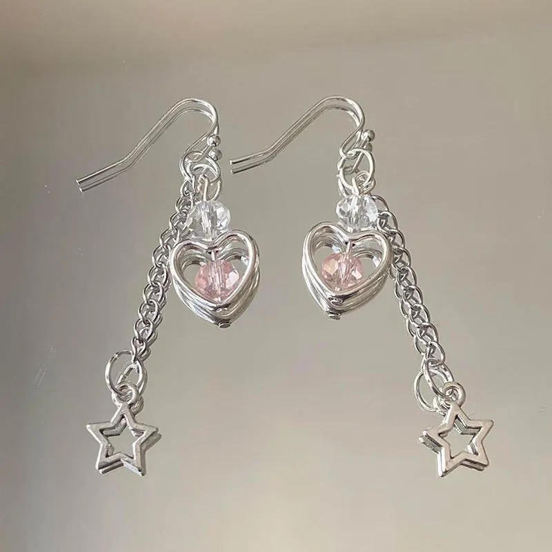 Star Love coquettish, beautiful and coquettish handmade earrings