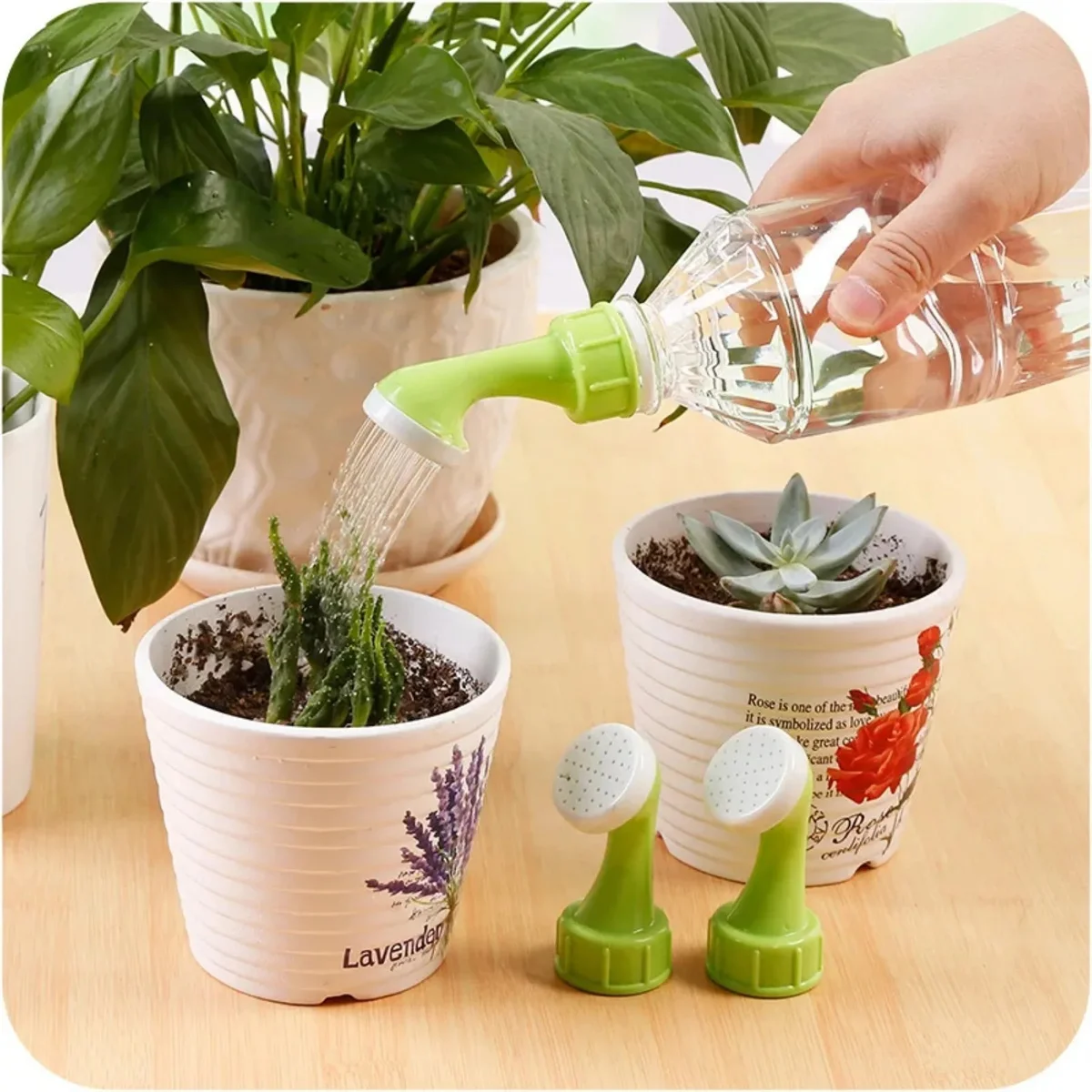 1/5/10 Stück/Set Garten-Sprühgerät, tragbare Pflanzenbewässerungsdüse, Glas- und Flaschenbewässerungsdüse, Geschenke