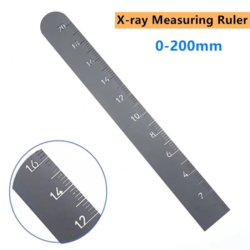 Caliper X ray Measuring Ruler Stainless steel Orthopedic Perspective