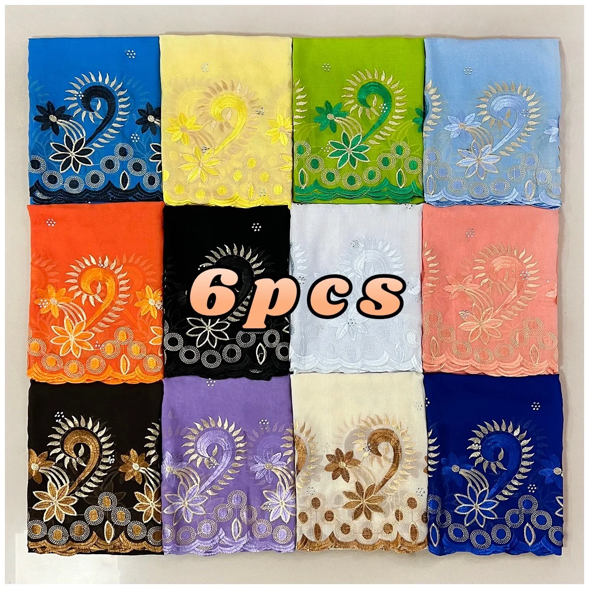 6 Pieces Mix