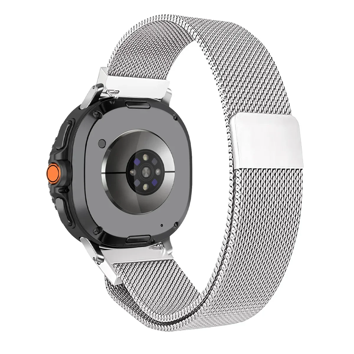 Elegant Stainless Steel Milanese Magnetic Watch Strap Bracelet