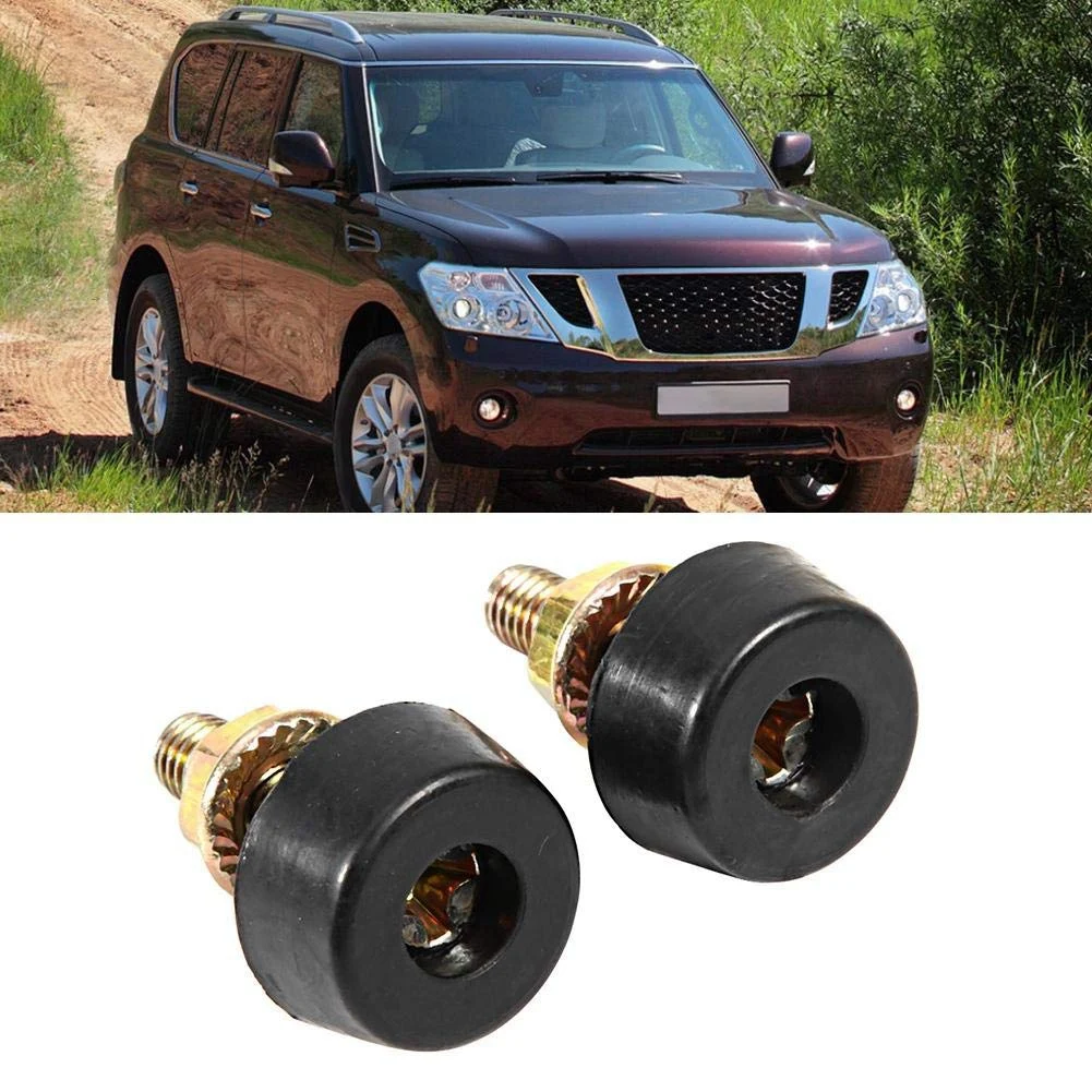Engine Bonnet Adjuster 1 Pair For Nissan Patrol GQ Ford Maverick