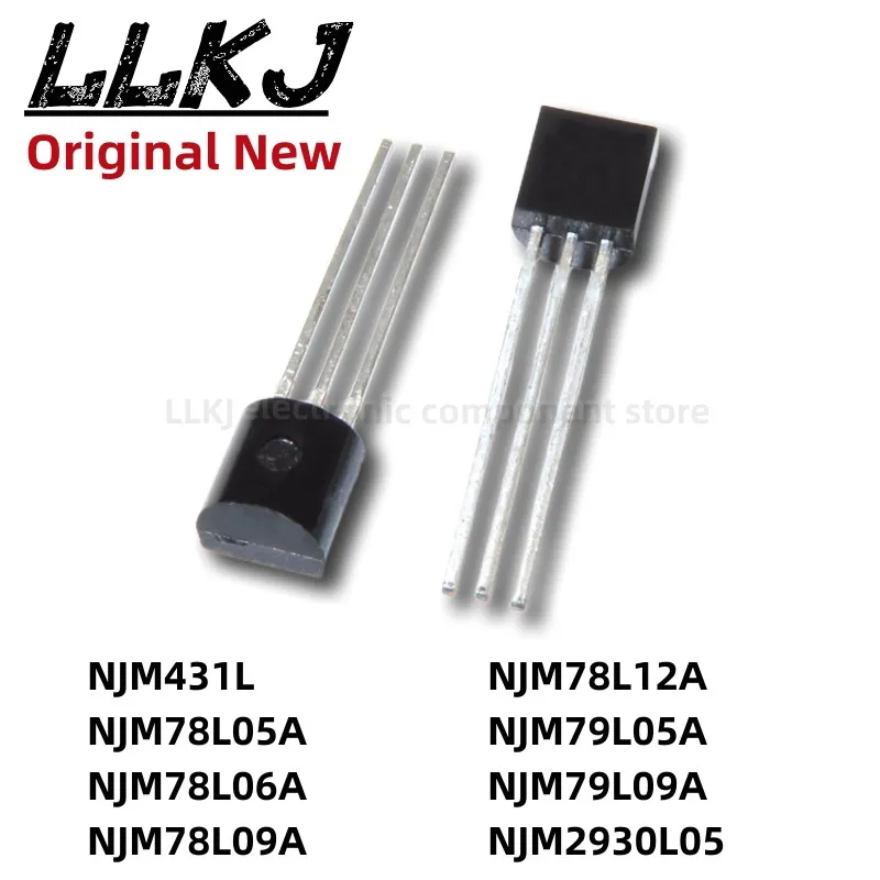 

ТРАНЗИСТОР NJM78L05A/L06A/L09A/L12A JRC79L05/L06/L09/L12 2930 431L TO92 TO-92, 1 шт.
