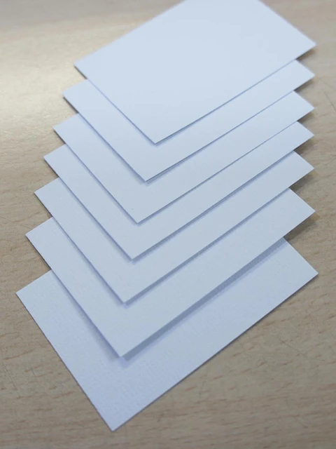 A4 Thick White Craft Card 400gsm Art Card 50 Sheets Cardstock 