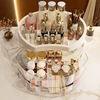 UFORU Cosmetic storage box desktop advanced sense dustproof household large capacity countertop lipstick finishing shelf 4
