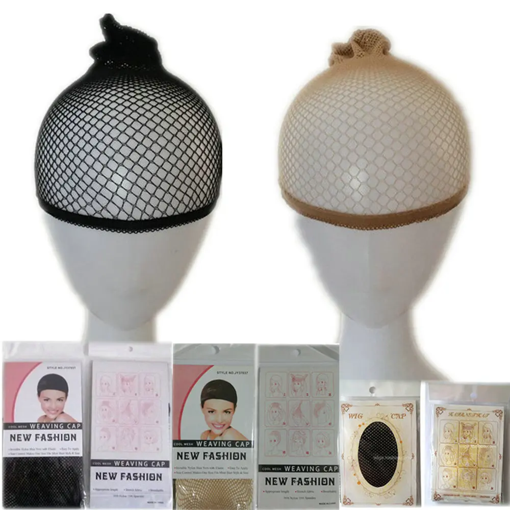 1pcs Extended Wig Net Black Hair Cover Wig Cap Breathable Wig Headcover With Hair Net Storage