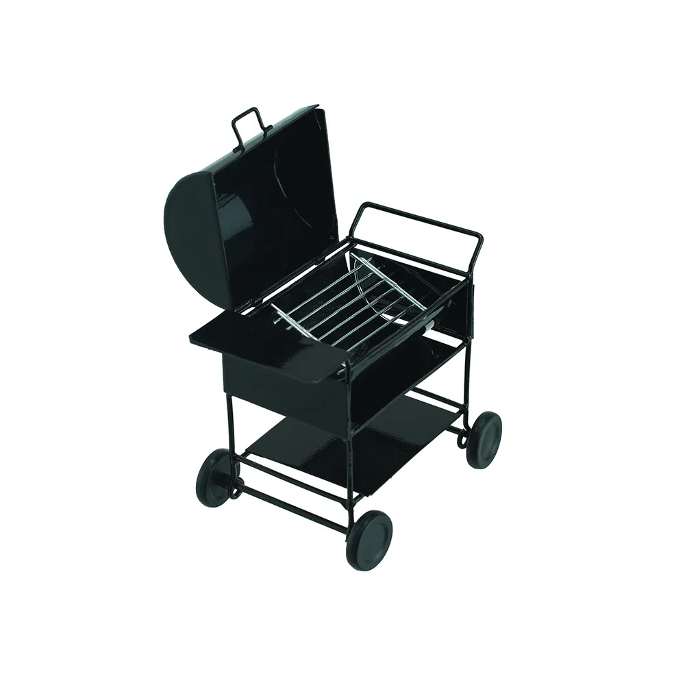 Simulation Decorative Oil Barrel BBQ Grill