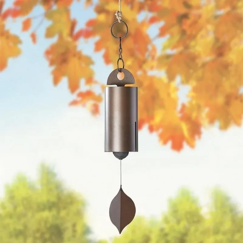 

Metal Wind Chimes for Garden Eaves Decoration Hanging Suncatchers Pendants Leaf Crafts Outdoor aesthetic room decor decoracion
