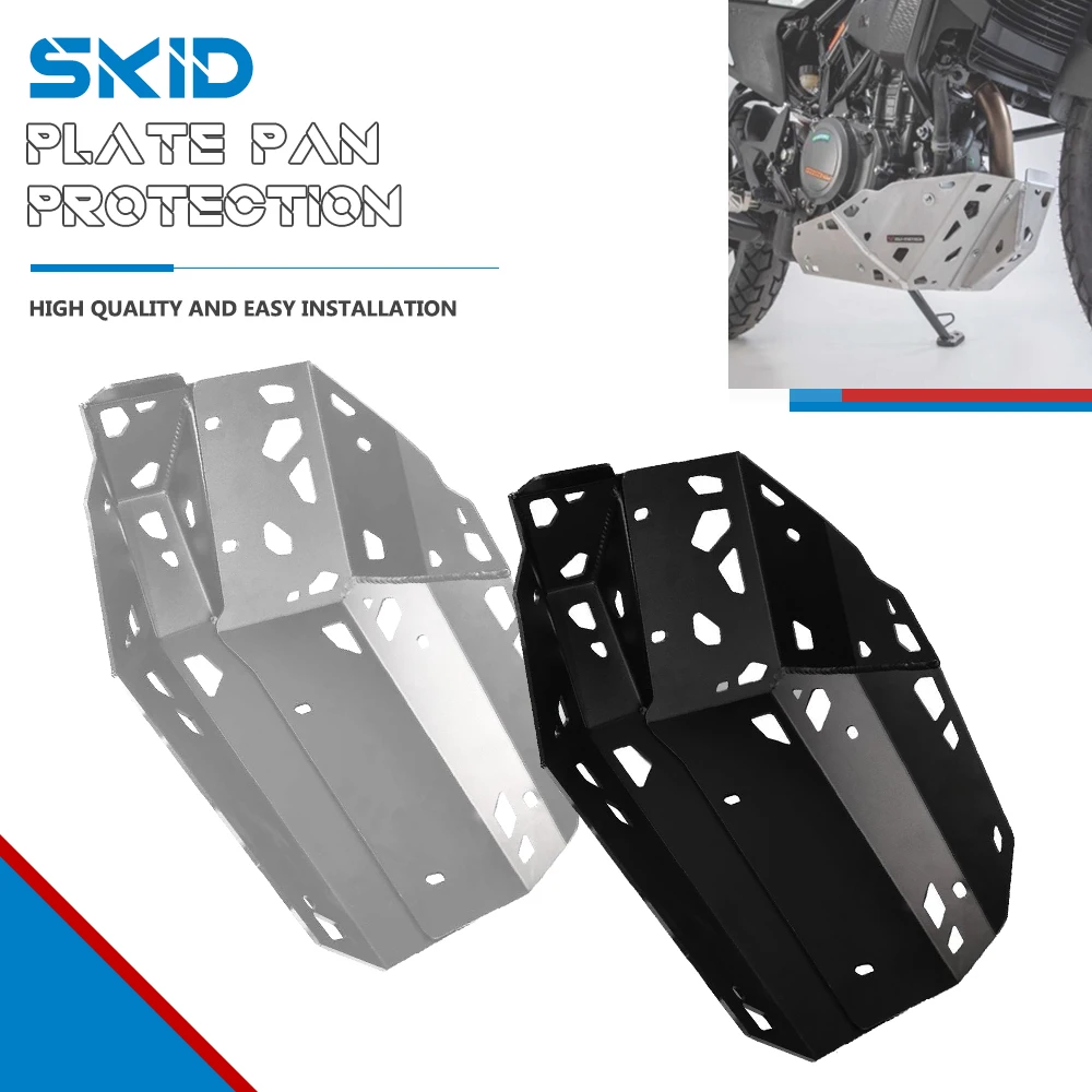 

For 390 ADVENTURE 2019-2021 2022 2023 Engine Base Splash Chassis Guard Lower Bottom Skid Plate Web Belly Pan Protection Cover