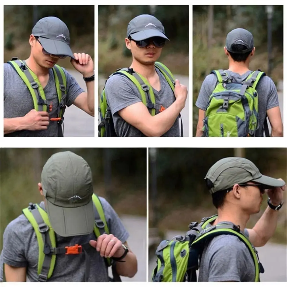 Foldable Outdoor Hat Waterproof Sport Cap Baseball Cap Hiking Mountaineering 3