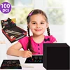 Children DIY Draw Painting Educational Toys Magic Color Cartoon Scratch Art Painting Paper Card Kit Toy Magic Scratch Paper Toys 3