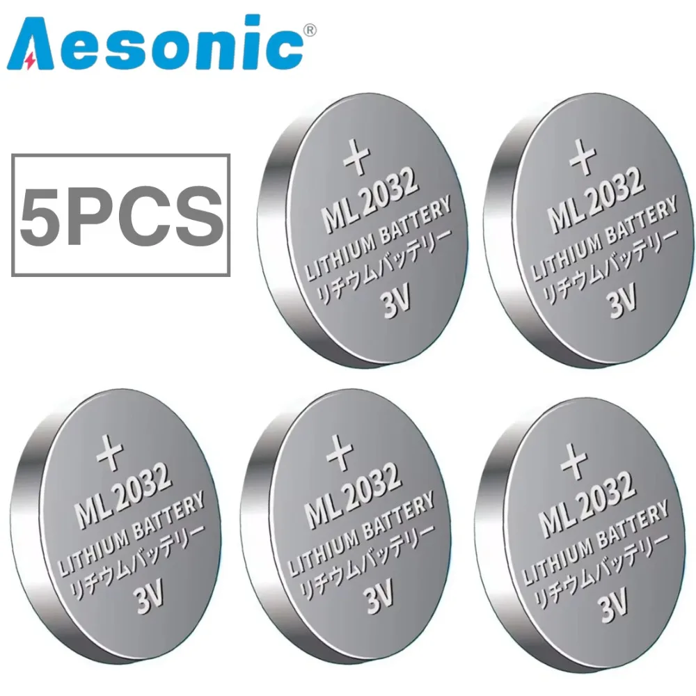 시계 컴퓨터 마더 보드 원격 장난감 손전등에 대 한 5PCS 3V 60mAh ML2032 리튬 이온 충전식 배터리 CR2032 셀을  대체 - AliExpress
