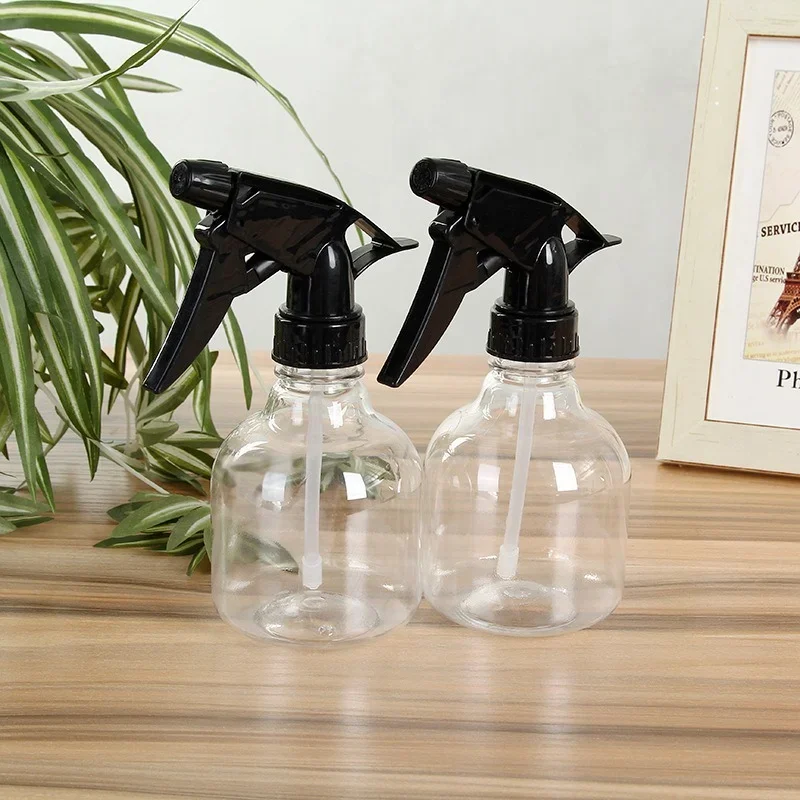 250ML Hairdressing Spray Bottle Salon Barber Hair Tools Water Sprayer Transparent Make-up Style Portable Plastic Spray Bottles spray bottle refillable spray bottle