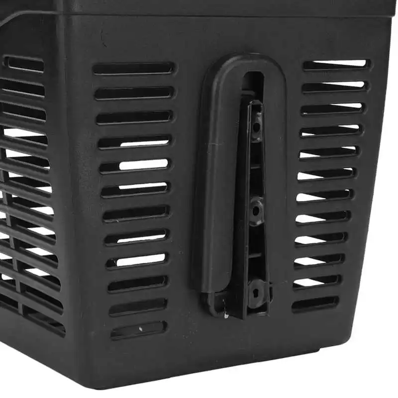 ABS Plastic Scooter Basket Mobility Scooter Front Basket Black For Electric Mobility Scooters Accessories for Shopping Traveling 6