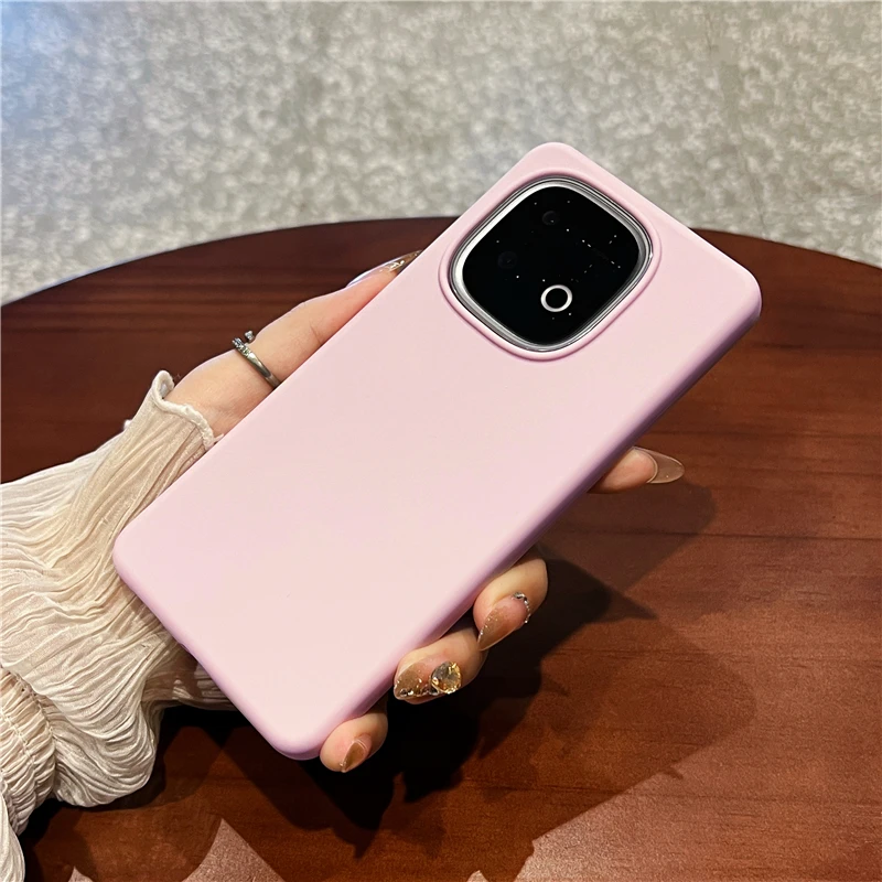 Shockproof Soft Liquid Silicone Case - Slim Skin Fleece Protection Cover with Retail Package