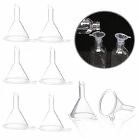 10Pcs Mini Funnel Filling Empty Bottle Packing Tool For Travel Plastic Mini Small Funnels For Perfume Liquid Essential 1
