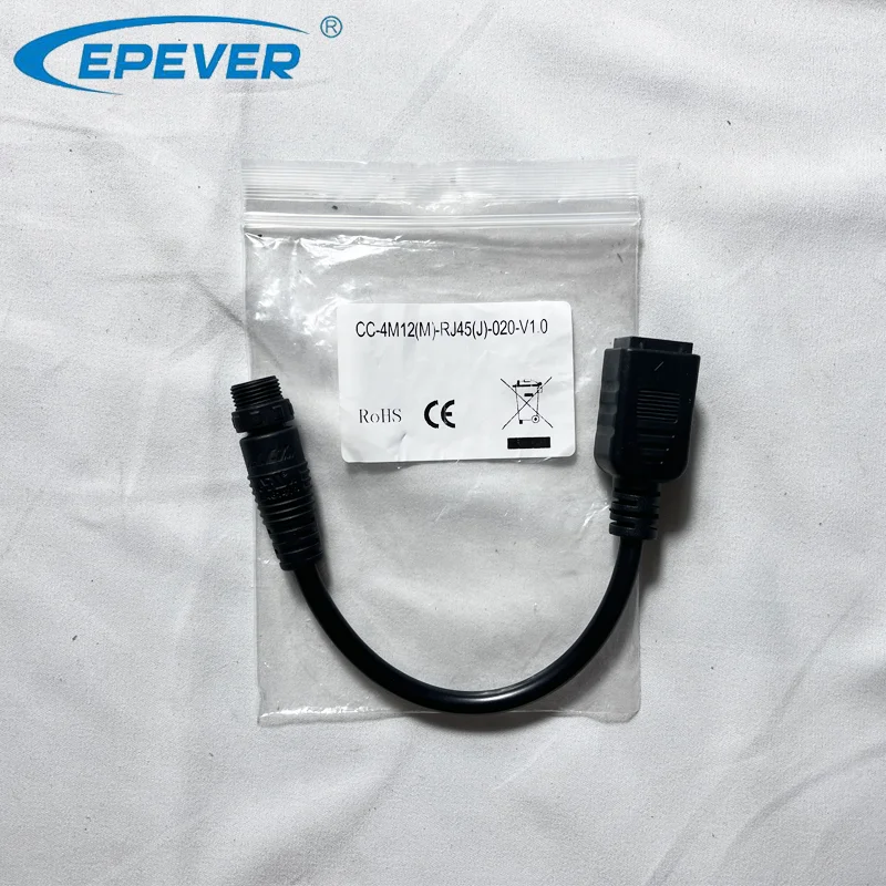 EPEVER WiFi2.4G RJ45 D WiFi Adapter for MPPT Solar Charge Controller Communication Monitoring by Mobile Phone App