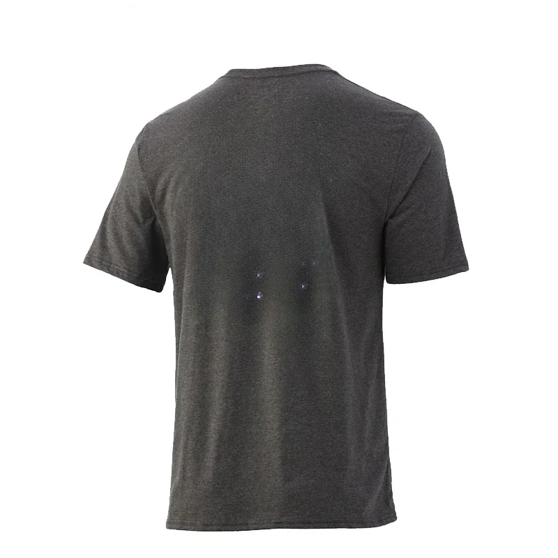 thumbnail image 1 of Camiseta de pesca para hombre, camiseta de manga corta para exteriores, ropa de pesca, protección solar UPF50, ropa transpirable con capucha para pesca, 1 of 5