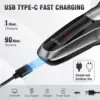 SEJOY Shavers for Men Electric Razor Pubic Hair Razors for Men Electric Shaver Razor Men Electric Waterproof IPX7 6