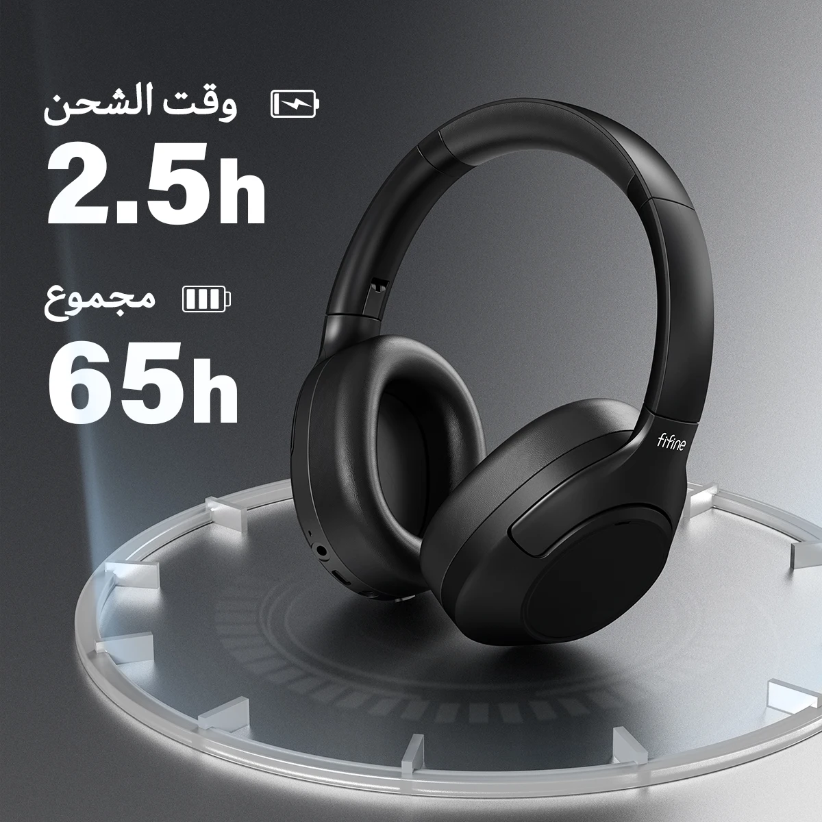 سماعات أذن FIFINE X3 اللاسلكية المانعة للضوضاء مع...