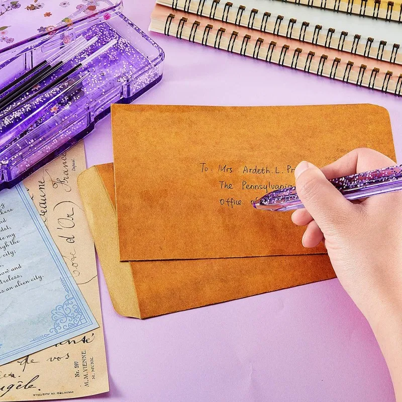 Pen Silicone Mold Transparent Pen Shape Resin Mold Creative DIY Ballpoint Dried Flower Epoxy Casting Kids Crafts Making silicone mold