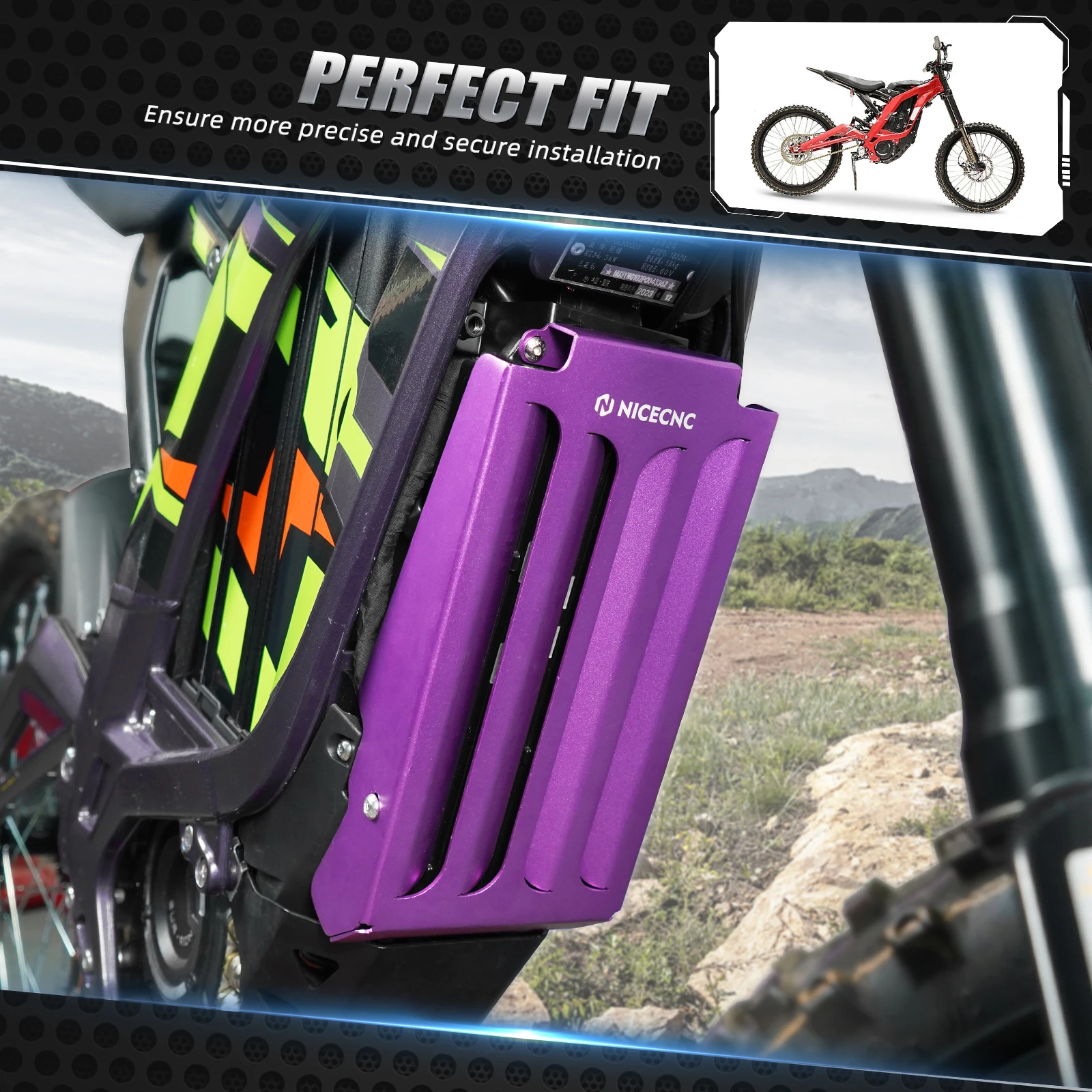NICECNC Für Surron Light Bee X S L1E Für Segway X160 X260 Controller Abdeckung Schutz Elektrische Dirt Bike Für Sur-Ron light bee X – Detail 10