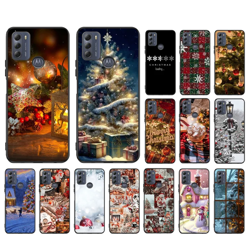 

Christmas Snow Tree Phone Case For Moto G10 G20 G30 G100 G22 G41 G13 G23 G31 G32 G40 G60 E22 E20 E30 E40 E32 Edge 20 Lite 30Neo