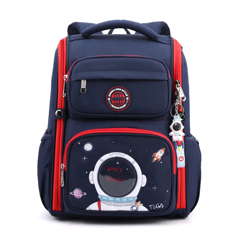 Girls Cute Rabbit Boys Cool Space Backpacks New Children Cartoon Fashion High-capacity Schoolbags for Grade 1-3-6 Students Hot