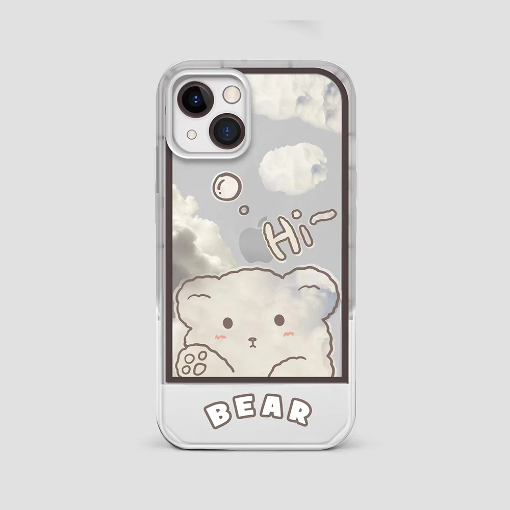Dla iPhone 14 13 12 11 Pro Max X XR 7 8 Plus Case Cartoon