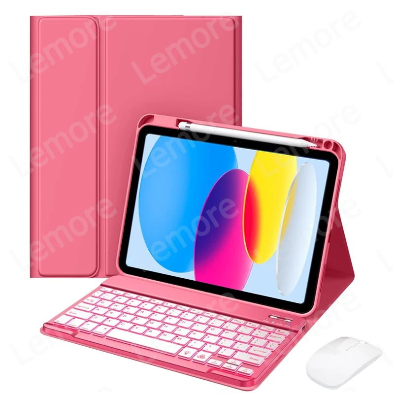 Premium Backlit Keyboard Case with Adjustable Stand