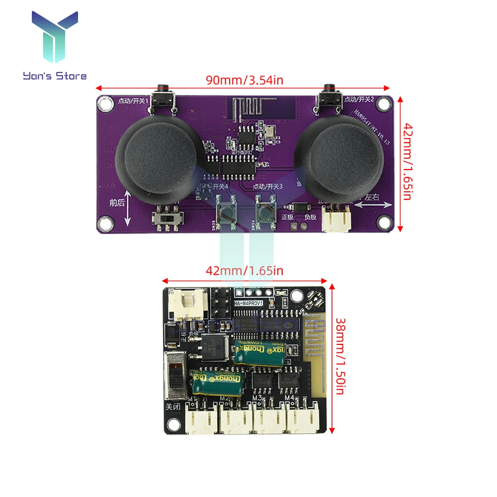 Module récepteur télécommande 2.4GHz 8 canaux pour drone DIY