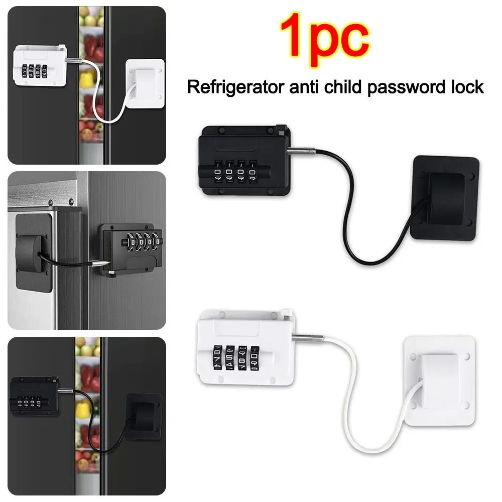 Adjustable Baby Safety Lock for Refrigerator Doors