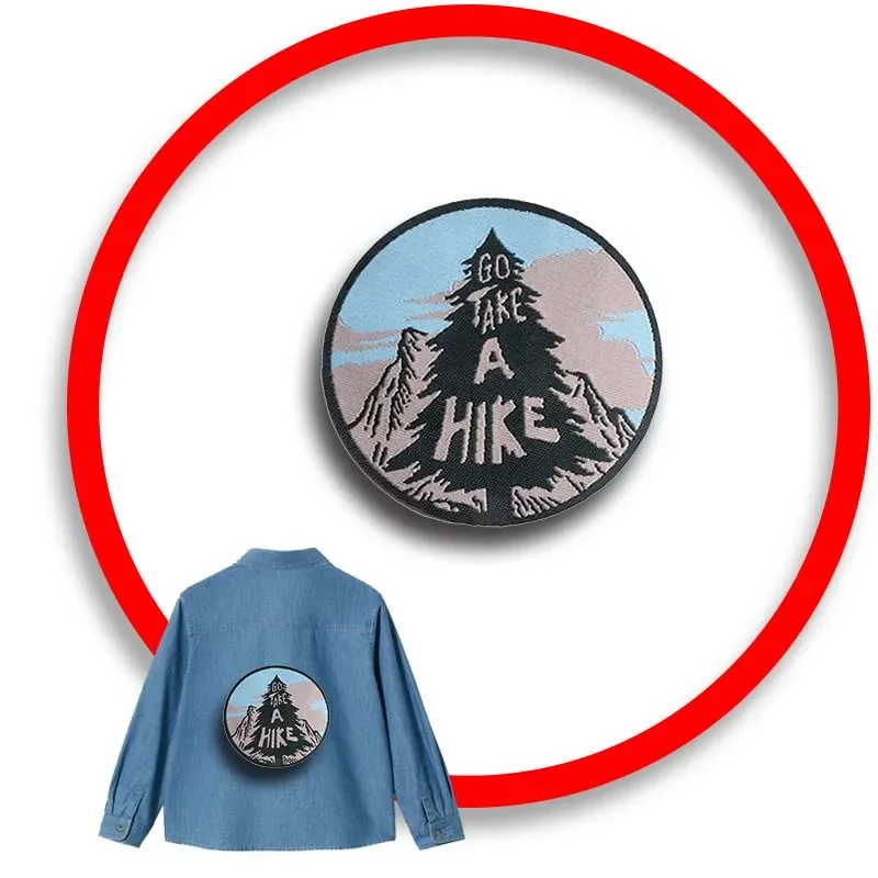 

1pcs Patch Stickers Iron On Patches for Clothing Sewing Camp Bus Embroidery Fusible Applique Badge Bag Decoration Stripes