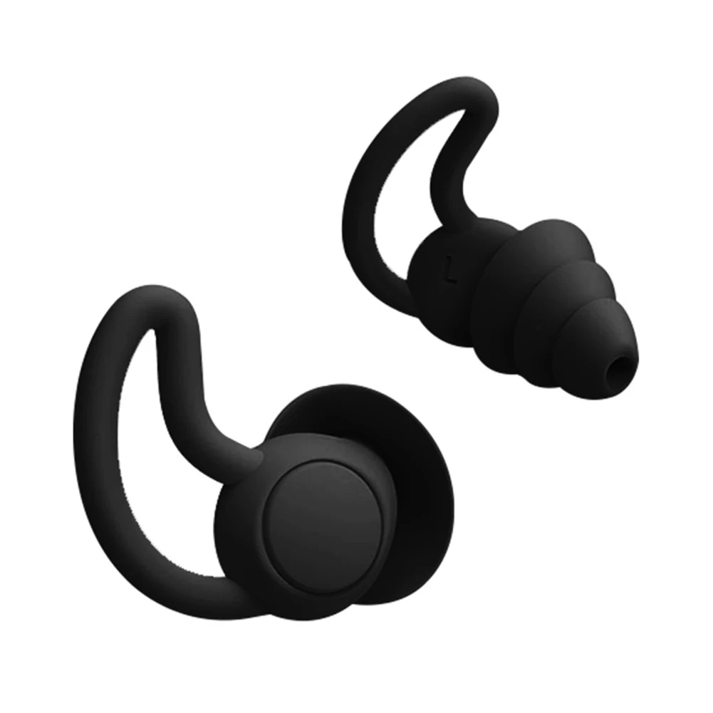 Soundproof Earplugs For Sleeping Soft Silicone Ear Muffs Noise Protection Travel Reusable Protection Sound Blocking ear plugs 3