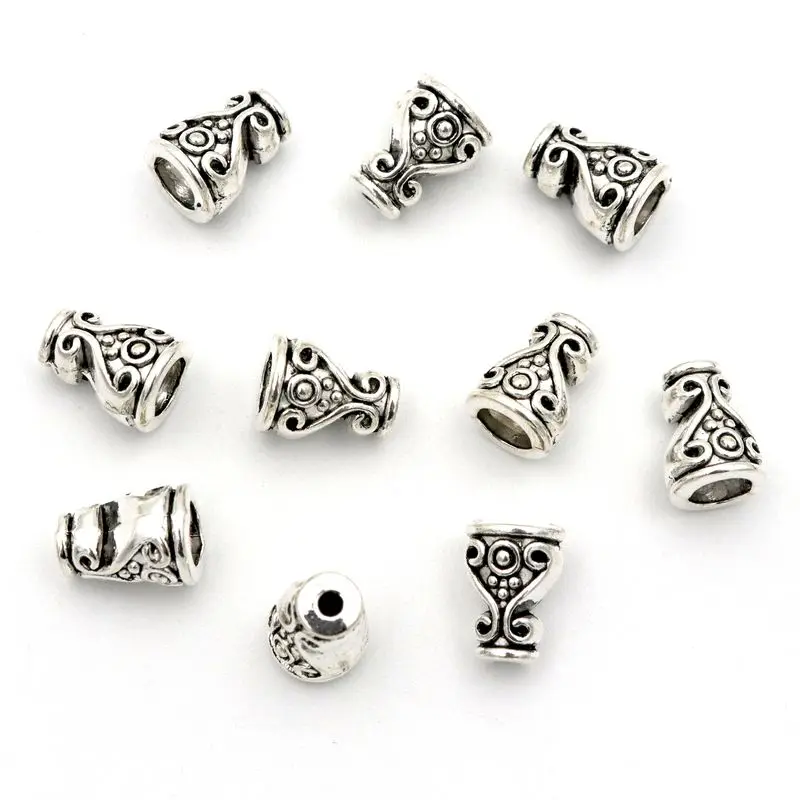 25 Stück Weingläser Trophäe Lose Sparer End Bead Caps für Schmuckherstellung Finden Diy Beadworks Zubehör Komponente Großhandel