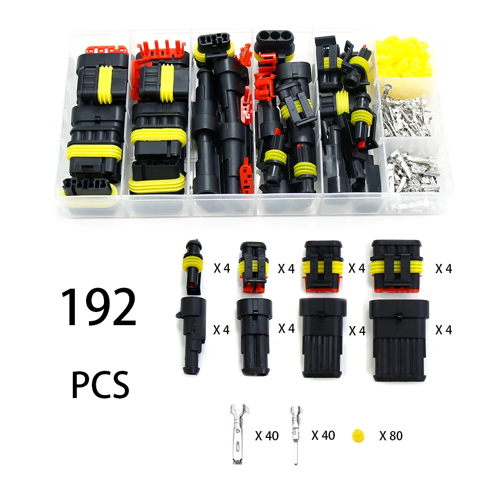 Waterproof Electrical Connector Kit for Vehicles